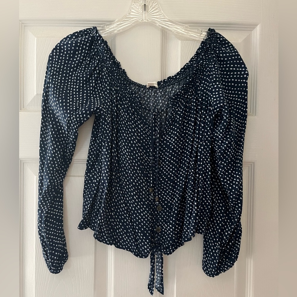 Off the shoulder blouse